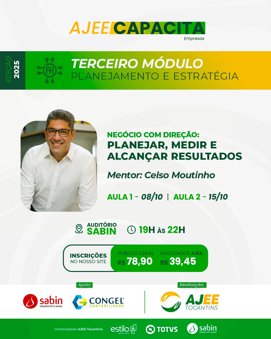 Módulo individual - Planejar, medir e alcançar resultados - Associado