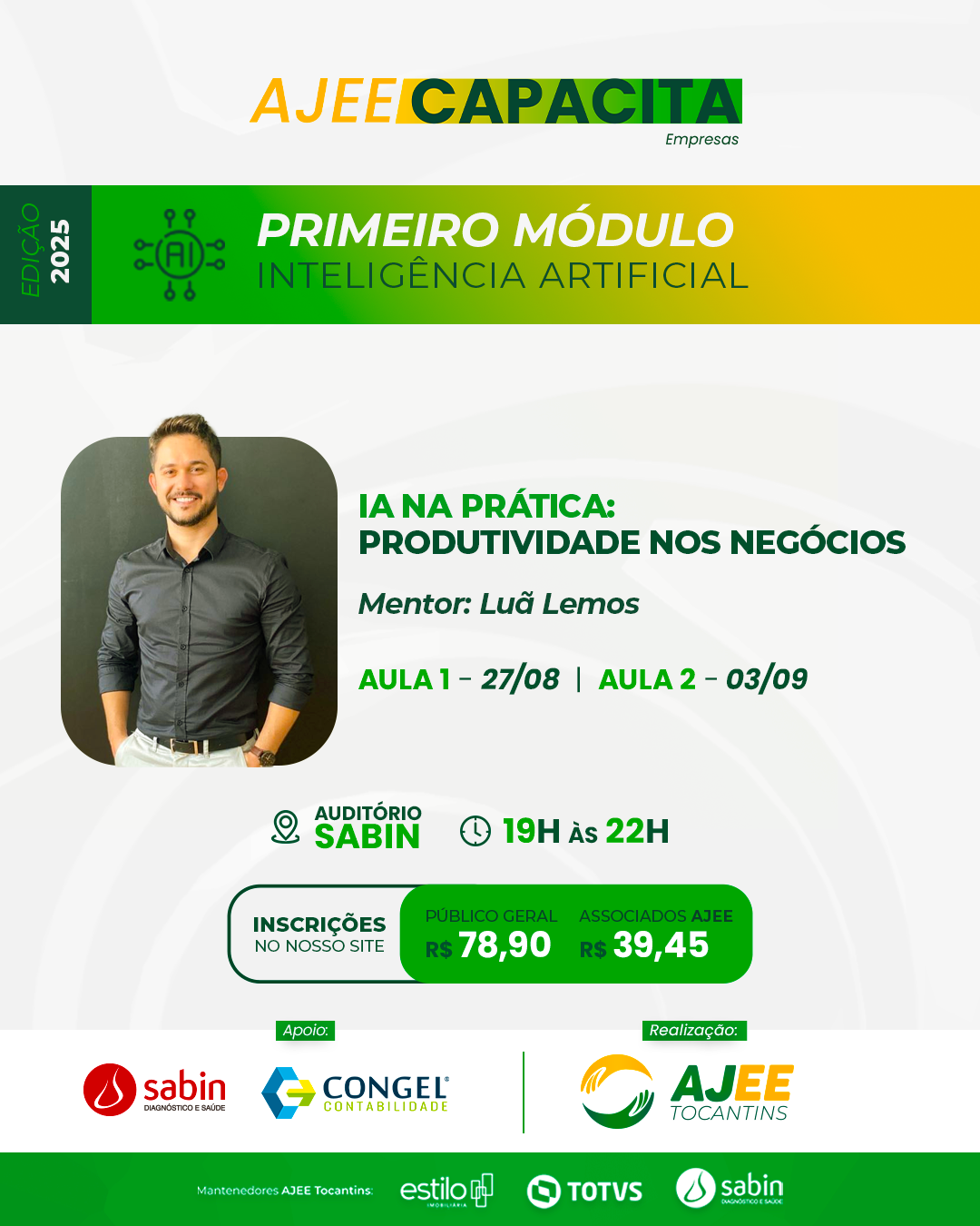 Módulo individual - Público Geral